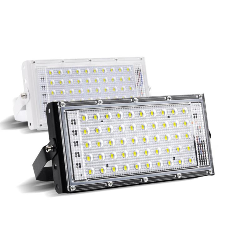 AC220V LED 프로젝션 램프 야외 방수 50w 100w 나무 조명 다채로운 LED 스포트 라이트 IP65 LED 투광 조명